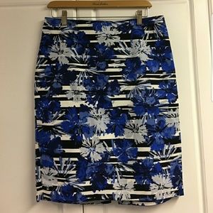 Ann Taylor Floral Skirt